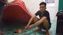 Tên cướp bị bắt ngay tại nhà 
