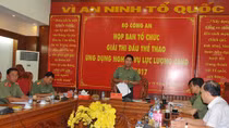 Sẵn sàng Giải thi đấu thể thao ứng dụng nghiệp vụ lực lượng CAND năm 2017