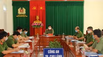 Công an tỉnh Đồng Tháp đảm bảo tốt ANTT để cuộc bầu cử thành công tốt đẹp