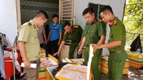 Căn nhà không số "chứa" nửa tấn lòng động vật không rõ nguồn gốc