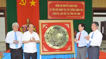Thủ tướng Nguyễn Xuân Phúc thăm và làm việc tại Trà Vinh