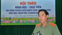 Xây dựng phong cách người Công an tỉnh Đồng Tháp 