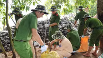 Đoàn thanh niên Công an Trà Vinh ra quân chiến dịch tình nguyện hè