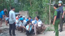 Công an Tiền Giang triệt phá trường gà quy mô lớn