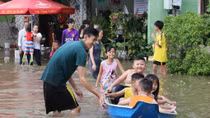 Học sinh tiểu học Cần Thơ được nghỉ thêm một ngày vì triều cường