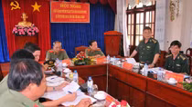 Sơ kết kế hoạch phối hợp giữa Cục an ninh Tây Nam bộ với lực lượng Bộ đội biên phòng