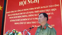 Công an TP Cần Thơ sơ kết 30 ngày tấn công, trấn áp tội phạm cho vay nặng lãi