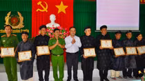 Sơ kết quy chế phối hợp “Đảm bảo ANTT trong dân tộc Khmer và Ban trị sự Phật giáo Hòa Hảo”