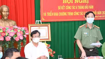  Đảng ủy Công an Trà Vinh sơ kết công tác 6 tháng đầu năm
