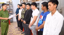 Khởi tố 7 bị can gây rối trật tự công cộng