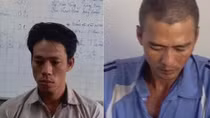Cô gái lao thẳng xe máy vào hai tên cướp túi xách