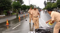 Nam sinh bị tai nạn gãy chân trước ngày thi tốt nghiệp
