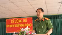 Trại giam Mỹ Phước và Phước Hoà công bố quyết định tha tù cho 74 phạm nhân