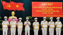 Công an Tiền Giang gặp mặt Kỷ niệm 75 năm ngày truyền thống CAND