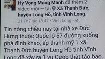 Chủ quán cà phê bịa chuyện cướp táo tợn để câu like
