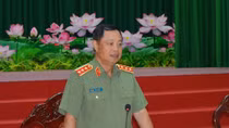 Thứ trưởng Phạm Dũng thăm và làm việc tại Công an Đồng Tháp