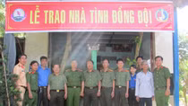Đại học ANND trao nhà nghĩa tình đồng đội tại Đồng Tháp