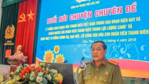 Công an TP Cần Thơ nói chuyện chuyên đề với đoàn viên thanh niên