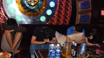 Lại phát hiện nhóm thanh niên sử dụng ma tuý tại Karaoke Pha Lê