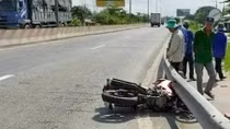 Xe tải tông chết người rồi bỏ trốn