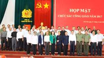 Công an TP Cần Thơ họp mặt chức sắc công giáo năm 2017