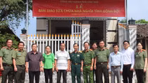 Công an TP Cần Thơ bàn giao nhà nghĩa tình đồng đội