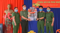 Công an xã bám chắc địa bàn, góp phần chống dịch COVID-19