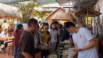 Bánh dân gian bột gạo Sa Đéc thu hút thực khách dịp lễ 2-9