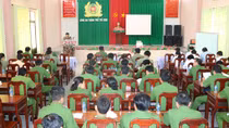 Công an TP Trà Vinh sơ kết 5 năm thực hiện Nghị quyết số 05