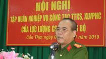 CSGT Cần Thơ tập huấn nghiệp vụ