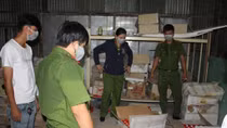 Cơ sở sản xuất phân bón xả thải thẳng ra môi trường