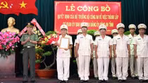 Thành lập Cơ quan Ủy ban kiểm tra Đảng ủy Công an tỉnh Tiền Giang