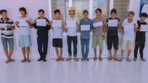 Nhóm thanh niên có cả đối tượng bị truy nã dương tính với ma tuý
