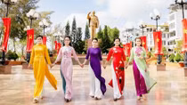Công an TP Cần Thơ tổ chức hội thi “Duyên dáng áo dài qua ảnh”