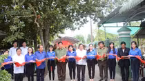 Công an Cần Thơ khánh thành đường giao thông nông thôn
