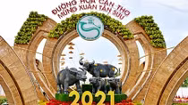 Cần Thơ khai mạc đường hoa Tết Nguyên đán Tân Sửu 2021