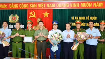 Khen thưởng Công an Hải Phòng phối hợp bắt giữ 600 tấn quặng đồng