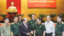 Thủ tướng Nguyễn Xuân Phúc dự Hội nghị Quân chính toàn quân