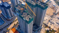 Thi công vượt tiến độ: Imperia Smart City chính thức cất nóc phân khu 1