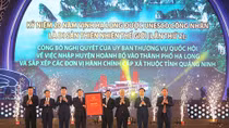 Hạ Long chính thức trở thành đô thị trực thuộc tỉnh lớn nhất nước