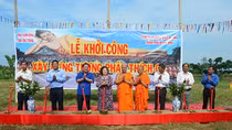 Khởi công xây dựng tượng Phật Thích Ca nhập niết bàn lớn nhất Sóc Trăng