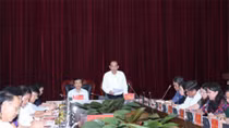 Phó Thủ tướng Thường trực làm việc tại tỉnh Điện Biên về tình hình di dân