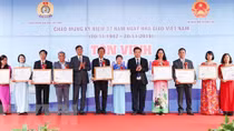 183 nhà giáo tiêu biểu đạt danh hiệu “Nhà giáo của năm 2019”