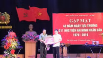Khoá 11 Học viện An ninh nhân dân kỷ niệm 40 năm ngày tựu trường