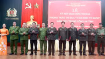 Công an Đắk Nông tổ chức ký giao ước phong trào thi đua "Vì an ninh Tổ quốc” năm 2021