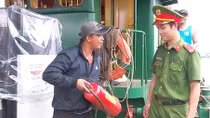 Tăng cường công tác phòng chống cháy, nổ tại Âu thuyền và cảng cá Thọ Quang