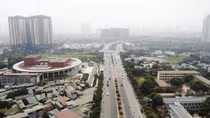 Hà Nội: Phân luồng giao thông đường Lê Đức Thọ - Lê Quang Đạo 