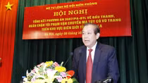 Đấu tranh ngăn chặn tội phạm ma túy có vũ trang khu vực biên giới 