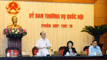 Phân công chuẩn bị Phiên họp thứ 10 của Ủy ban Thường vụ Quốc hội