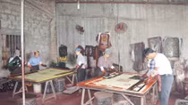 Chiếu hoa bên sông Luộc